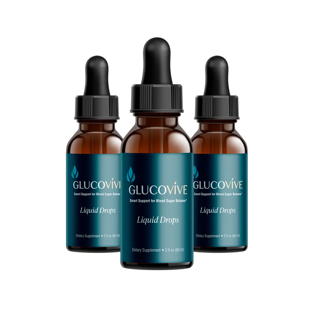 Glucovive 3 bottle pack — most popular 90 day supply
