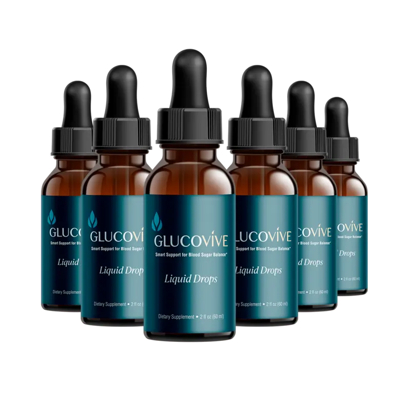 Glucovive 6 bottle pack — best value 180 day supply