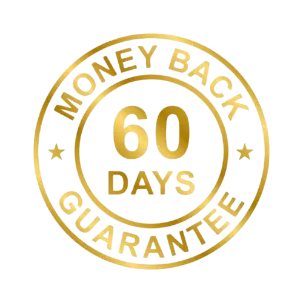Glucovive 60 day money back guarantee badge